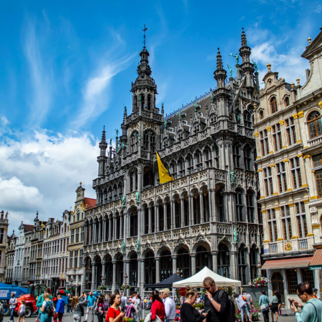 Brussels,,Belgium,-,July,13,,2019:,Grand,Place,,The,Central