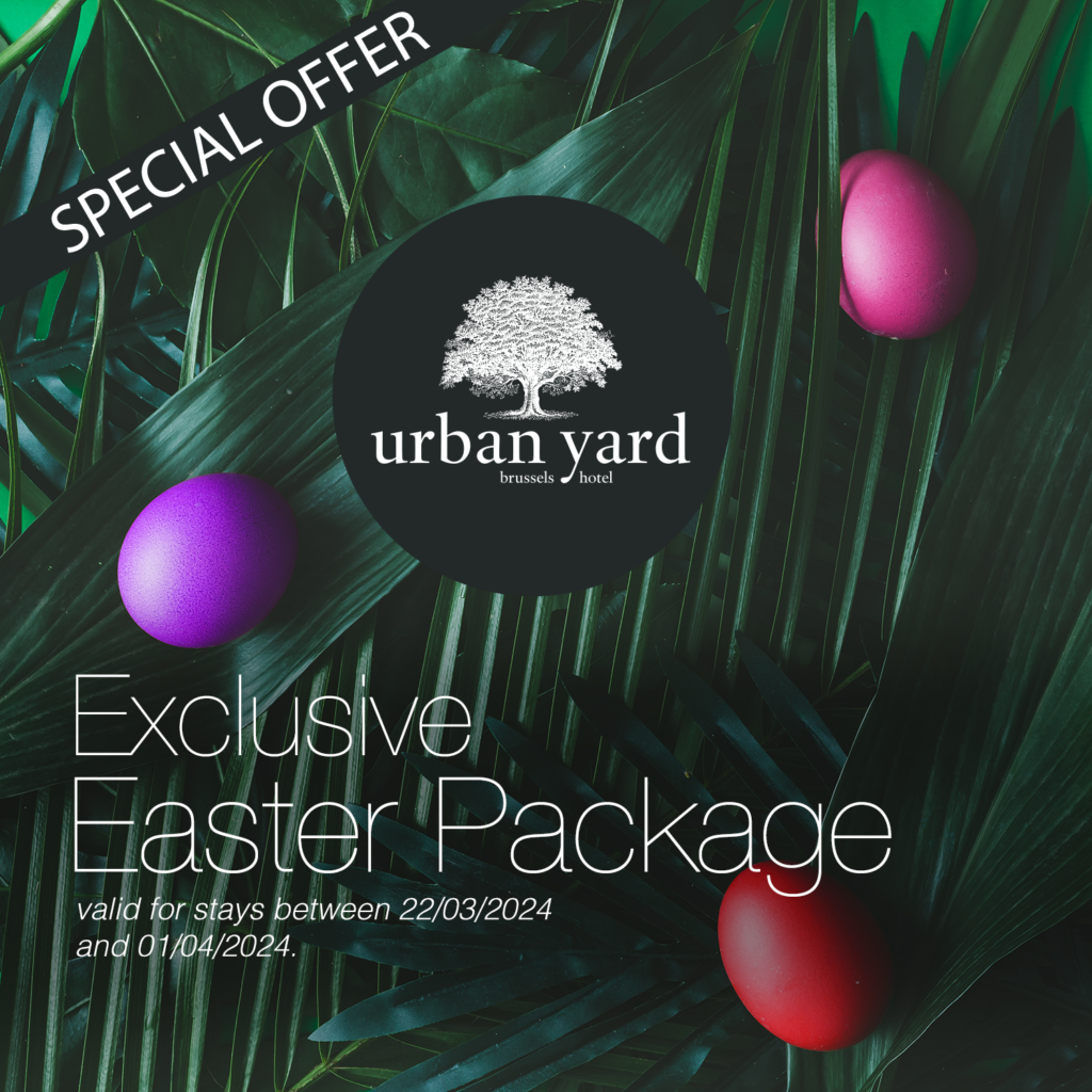 Revel in the arrival of spring and the exuberant Easter festivities at Urban Yard Hotel, your boutique getaway less than five minutes from Gare du Midi